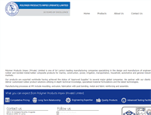 Tablet Screenshot of polymerproducts.net